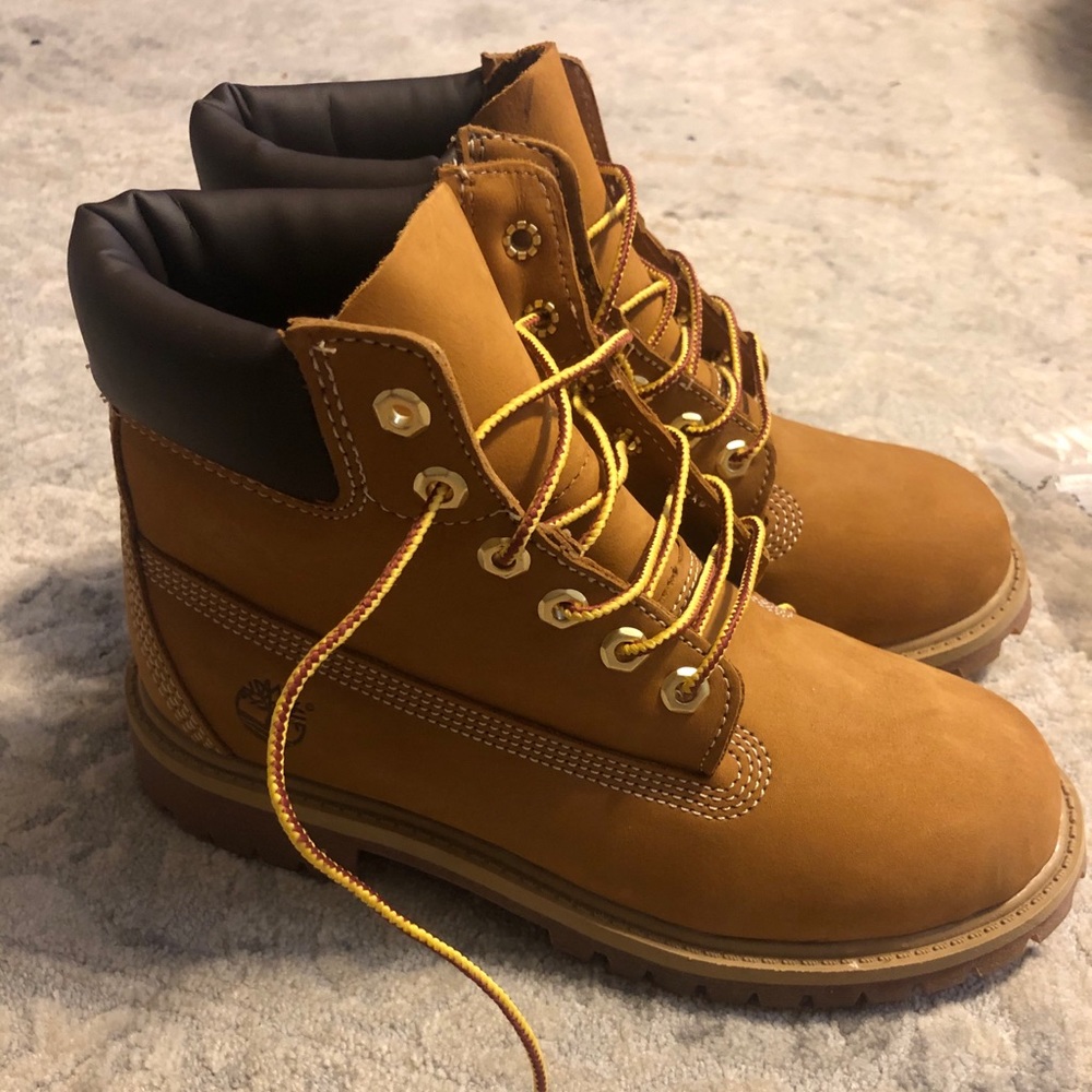 Youth size 3 Timberland Boots